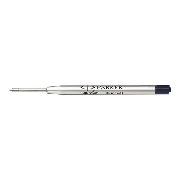 3501179503660-Parker - Recharge pour stylo à bille - noir - pointe moyenne-Angle gauche-0