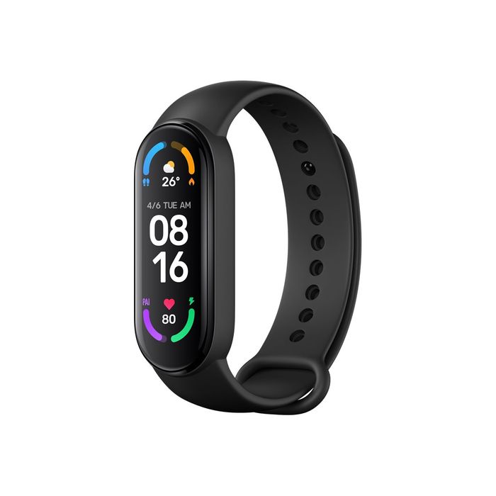 6934177736384-Xiaomi Mi Smart Band 6 - montre connectée - noir -Angle droit-0