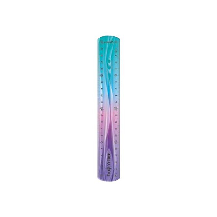 3154142792150-Maped Twist'n Flex - Règle flexible décorée - 20 cm-Avant-0