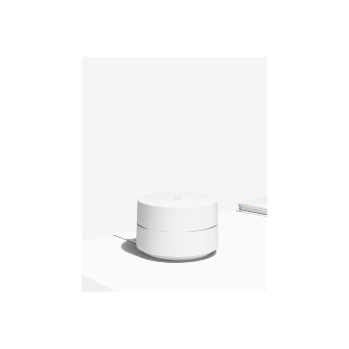 0193575025391-Google Wifi 2021 édition EU - routeur sans fil - blanc-Avant-2