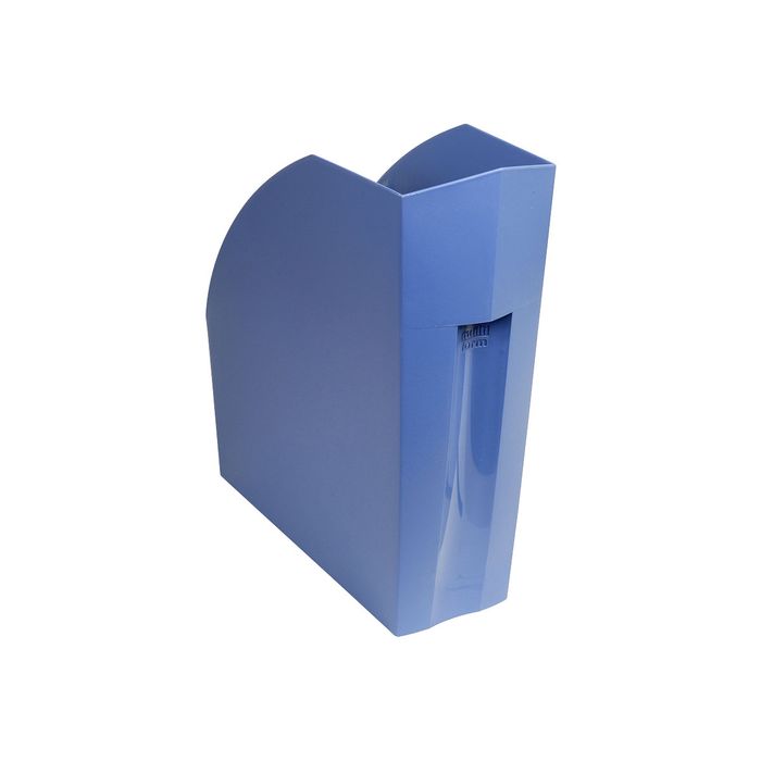 9002493013926-Exacompta The Magazine Forever - 3 Porte-revues bleu-Angle gauche-1