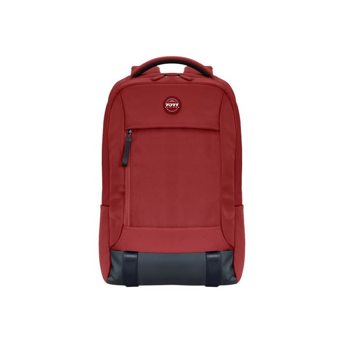 3567041404244-PORT Designs Torino II - Sac à dos pour ordinateur portable 15.6" - rouge-Avant-0