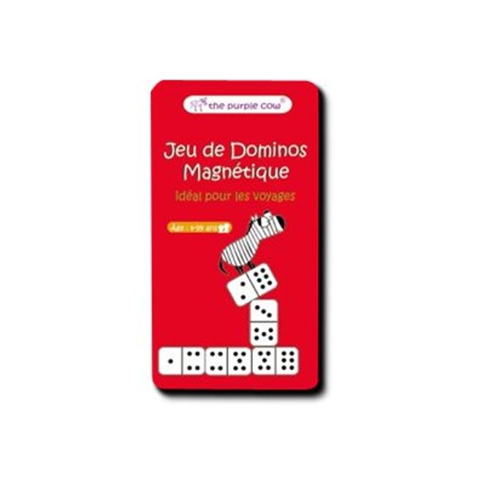 3108722903719-The Purple Cow - Jeu de voyage magnétique - Dominos-Avant-2