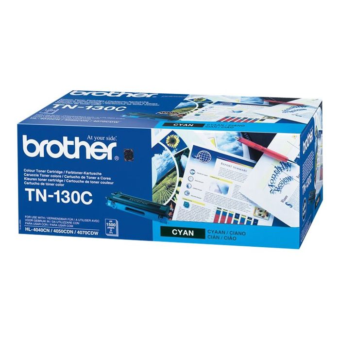 4977766648103-Brother TN130 - cyan - cartouche laser d'origine-Angle droit-2