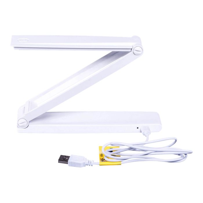 4002390069229-MaulZed - Lampe de bureau mobile LED - réglable - blanc-Droite-5