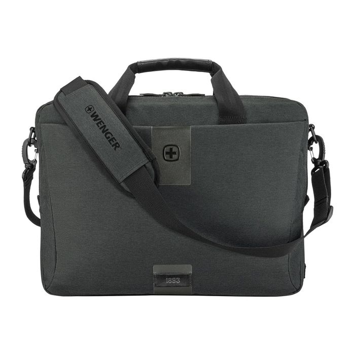 7613329169612-Wenger MX ECO Brief - Sac à dos pour ordinateur portable 16" - gris-Avant-1