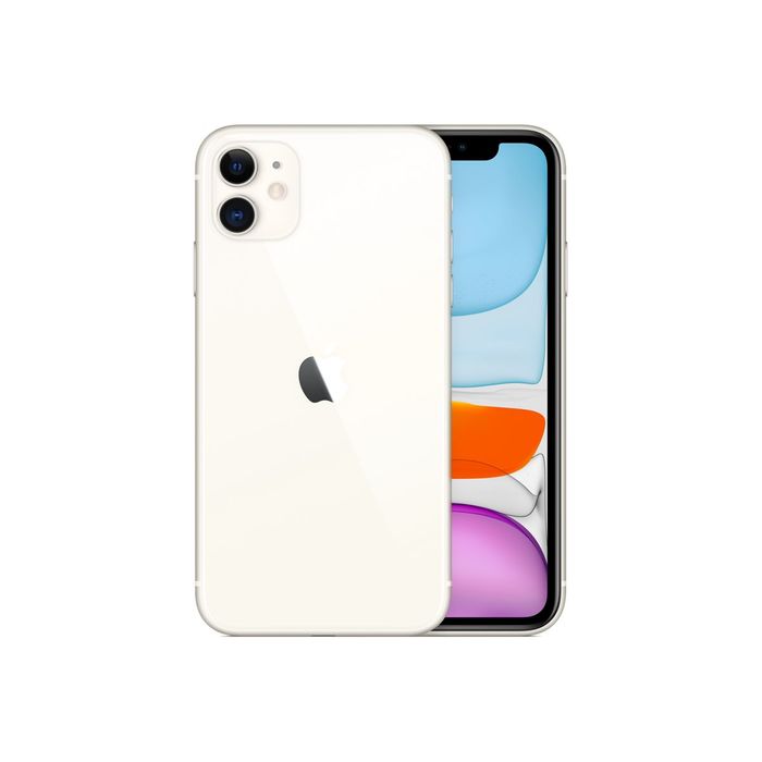3701083037293-Apple iPhone 11 - Smartphone reconditionné grade B (Bon état) - 4G - 64 Go - blanc-Multi-angle-2