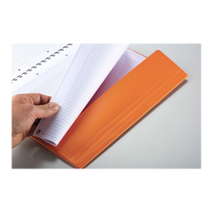 3020120017020-Oxford Meetingbook - Cahier à spirale A4 (21x29,7 cm) - 160 pages - ligné-Gros plan-12