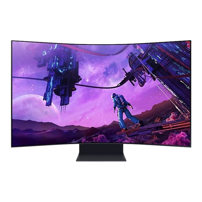 8806094408072-Samsung Odyssey Ark S55BG970NU - écran 55" QLED - incurvé - 4K - HDR-Avant-0