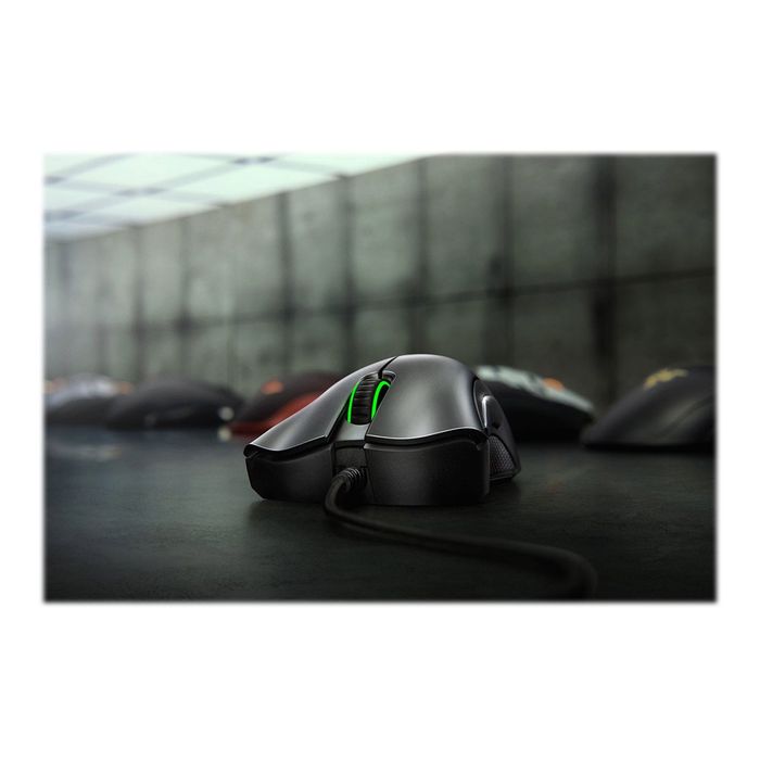 8886419333265-Razer DeathAdder Essential - Souris filaire - noir-Arrière-2