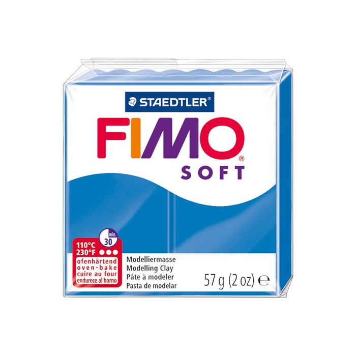 4006608809577-Pâte Fimo Soft  - Bleu Pacifique - 57G-Angle droit-1