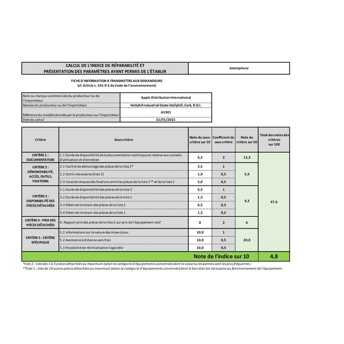 3701083038108-Apple iPhone X - Smartphone reconditionné grade C (Etat correct) - 4G - 64 Go - gris sidéral--12