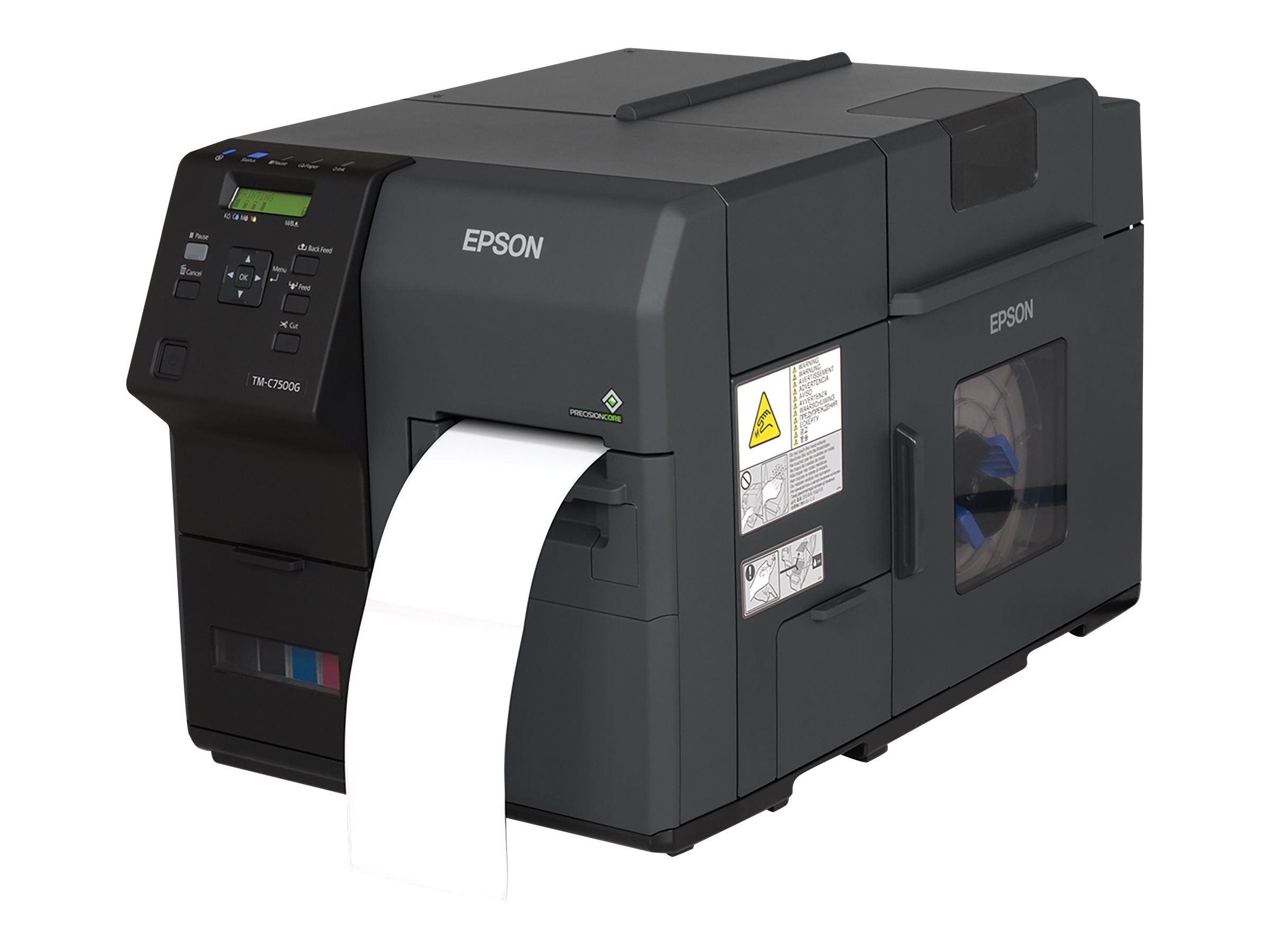 Epson Colorworks Tm C7500g Imprimante Détiquettes Couleur Jet Dencre Pas Cher Bureau 0795