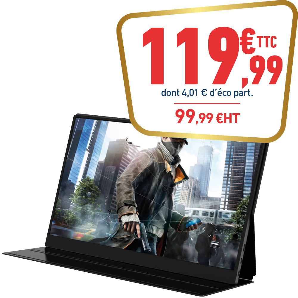 MONITEUR PORTABLE 15,6”