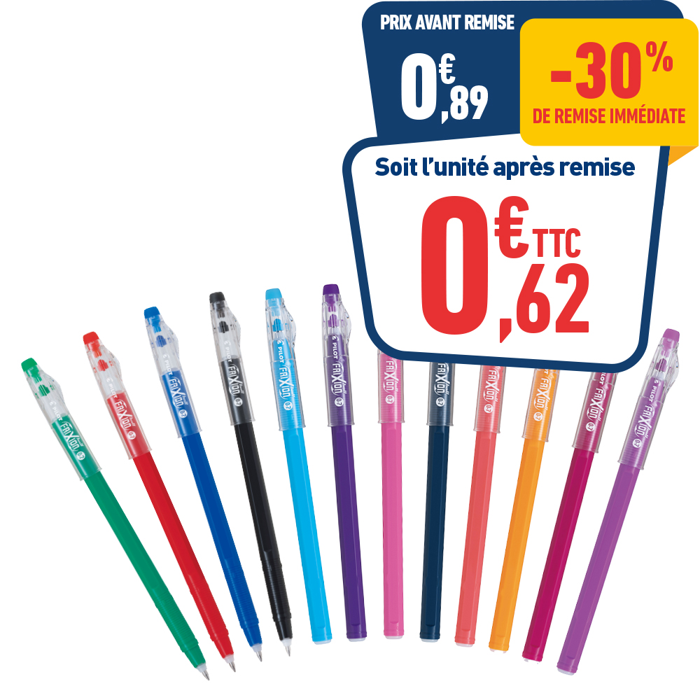 STYLO EFFAÇABLE FRIXION STICK