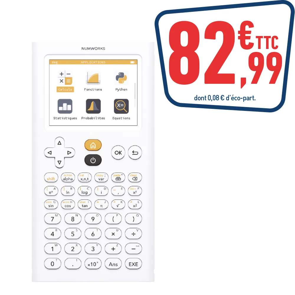 CALCULATRICE GRAPHIQUE NUMWORKS