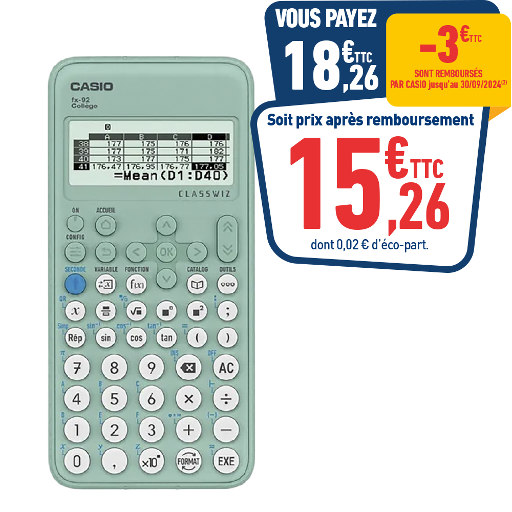 CALCULATRICE FX 92