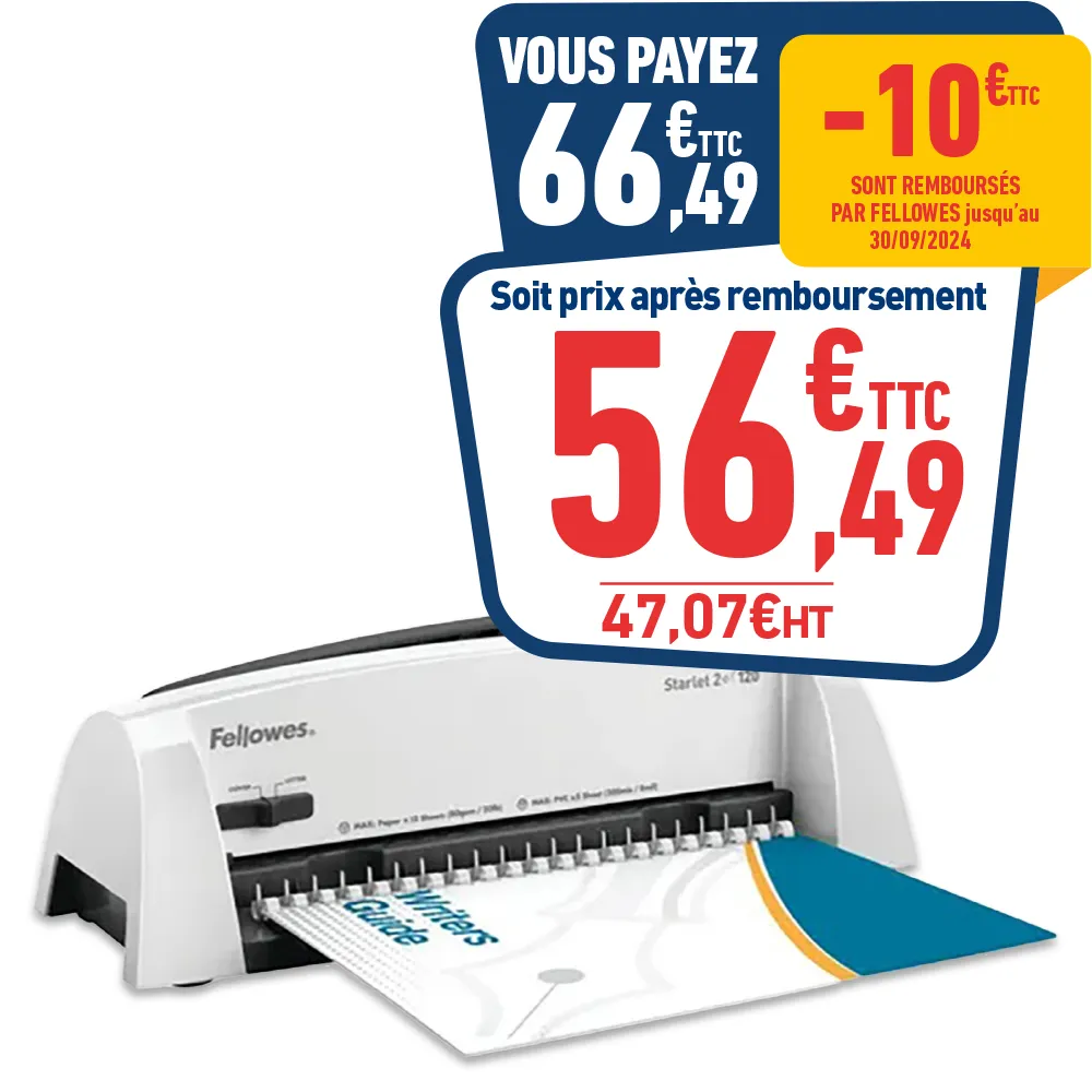 Perforelieur FELLOWES starlet 2 +