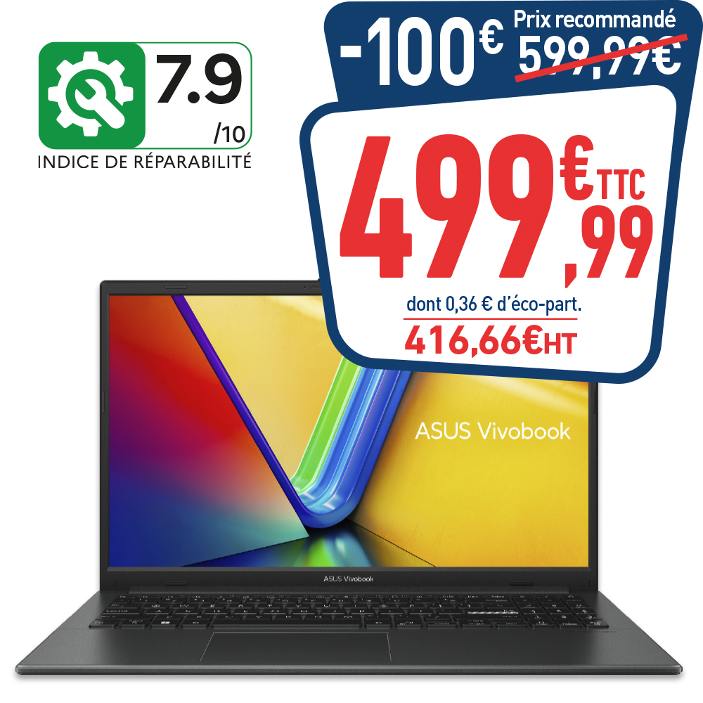 PC portable ASUS 15,6’’