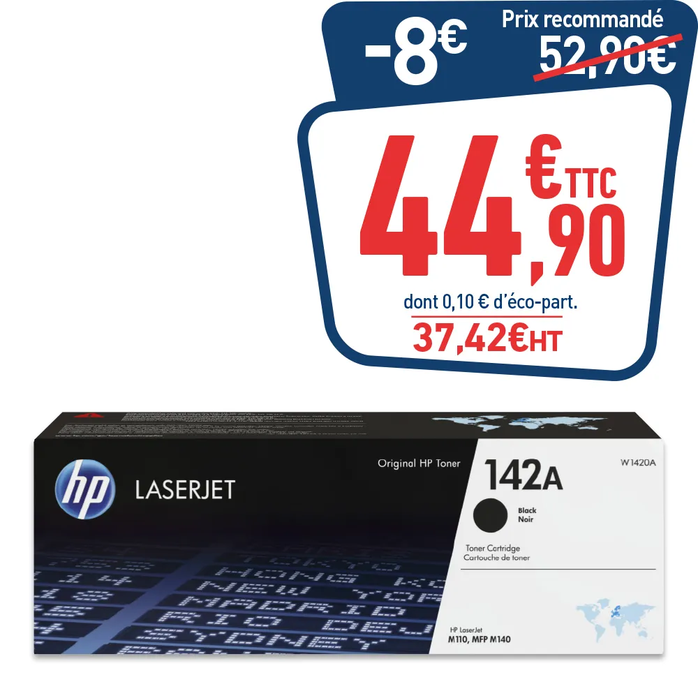 CARTOUCHE LASER HP142A